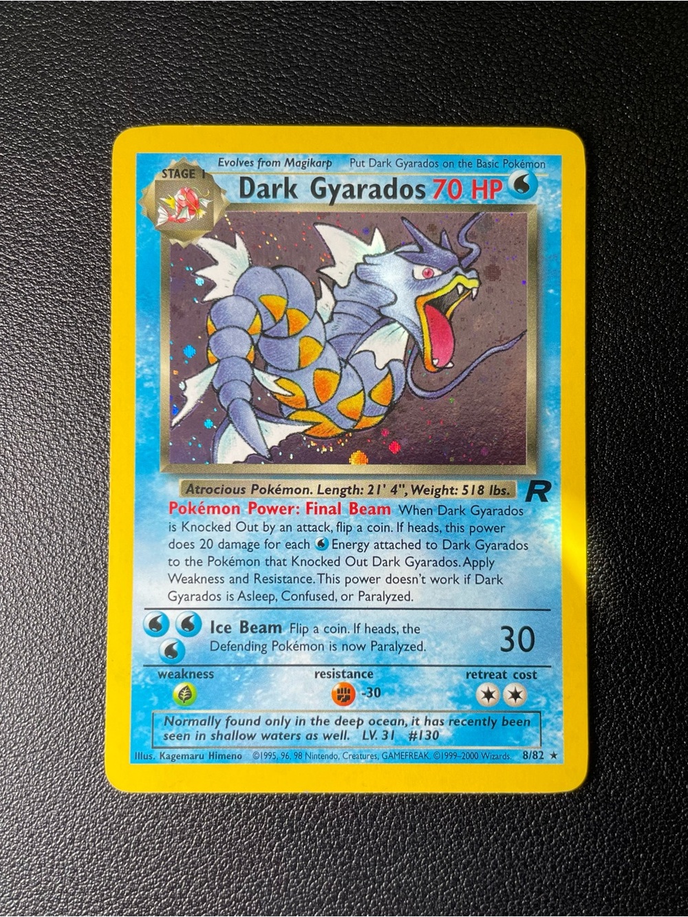 Dark Gyarados #8/Pokemon Team Rocket